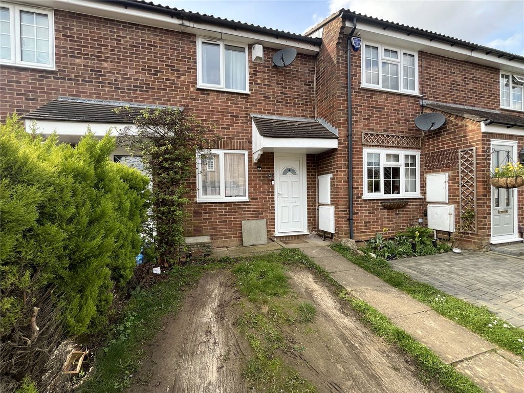 2 bed terraced house for sale in Croydon Close, Lordswood, Kent ME5, £