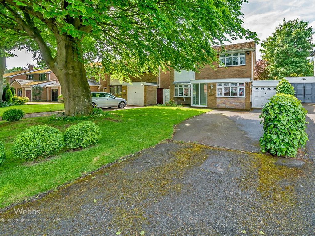 4 bed detached house for sale in Hall Lane, Pelsall, Walsall WS3, £