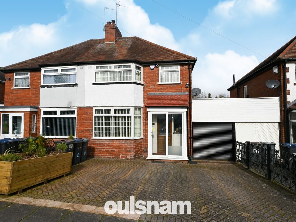 3 bed semidetached house for sale in Bellwood Road, Northfield, Birmingham B31, £275,000 Zoopla