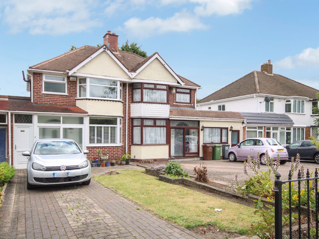 3 bed semidetached house for sale in Melton Avenue, Solihull B92 Zoopla