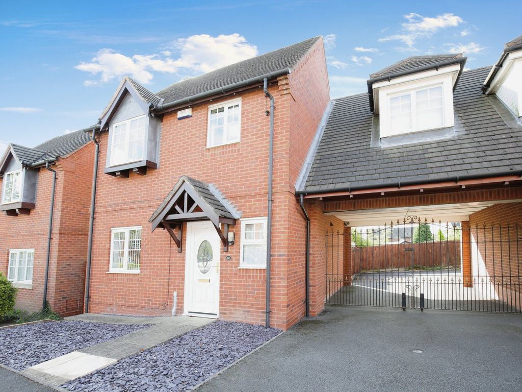 2 bed linkdetached house for sale in Edward Street, Overseal