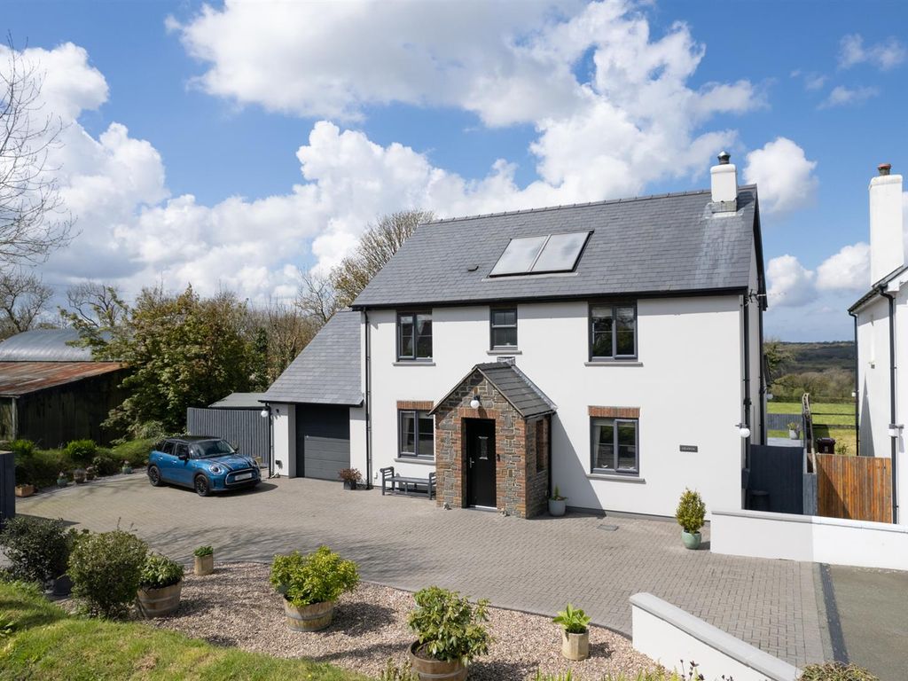 4 bed detached house for sale in Spittal, Haverfordwest SA62, £535,000