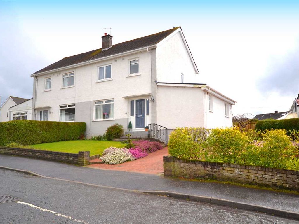2 bed semidetached house for sale in Bowmore Gardens, High Burnside