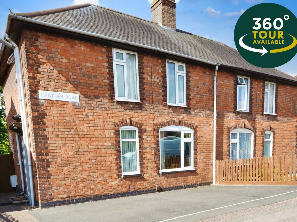 3 bed semidetached house for sale in Heather Road, Knighton Fields