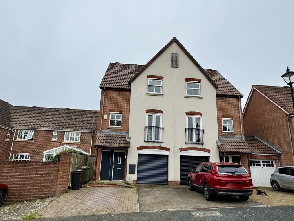 4 bed semidetached house for sale in Canary Quay, Eastbourne BN23, £