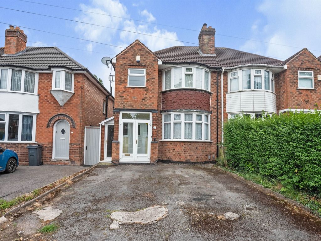 3 bed semidetached house for sale in Sunnymead Road, Yardley