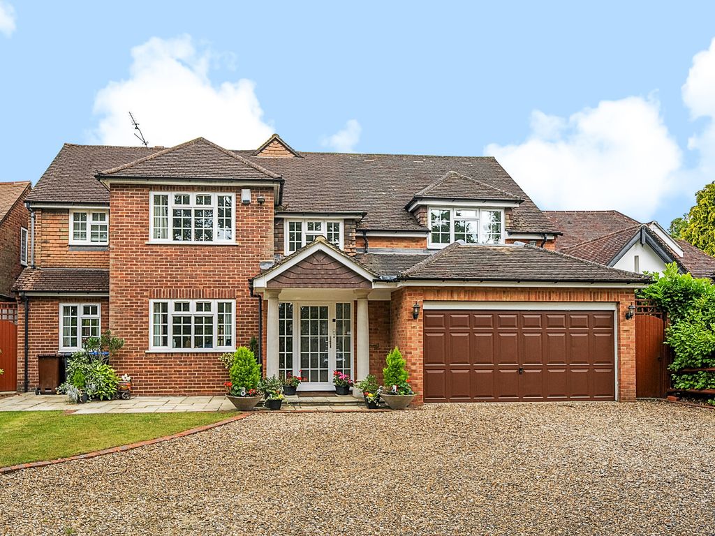 5 bed detached house for sale in Faris Lane, Woodham KT15, £1,200,000
