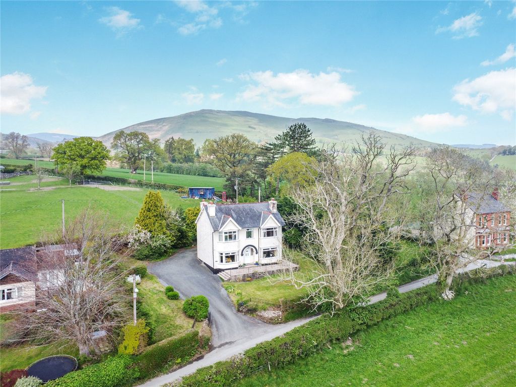 4 bed detached house for sale in Llanrhaeadr Ym Mochnant, Powys SY10, £