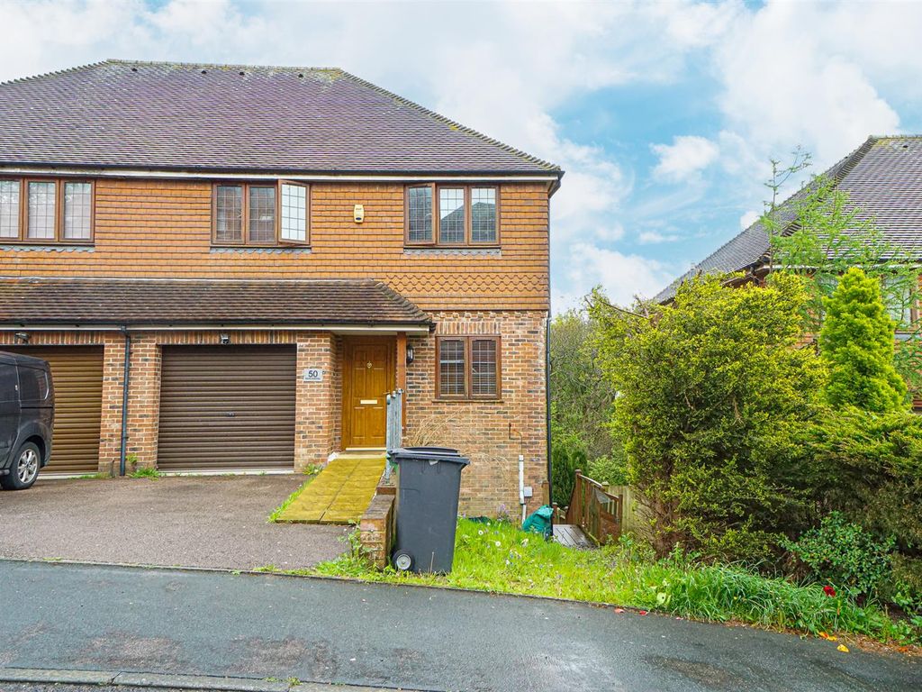 5 bed semidetached house for sale in Beachy Head View, St. LeonardsOn