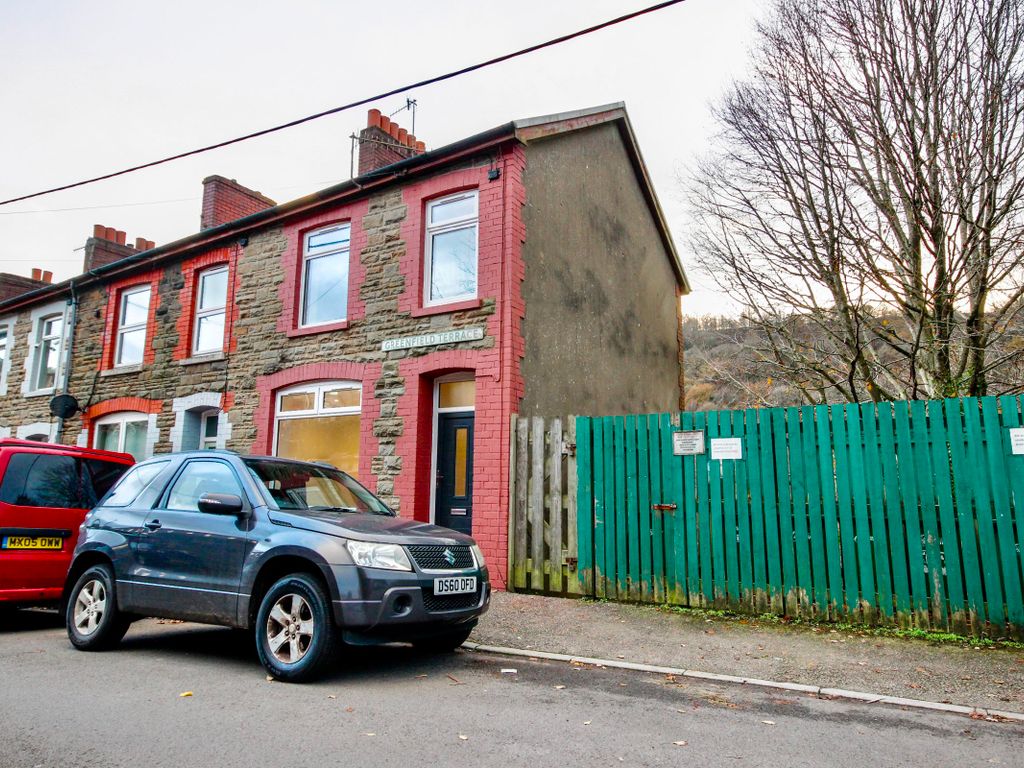3 bed terraced house for sale in Greenfield Terrace, Ynysddu, Newport