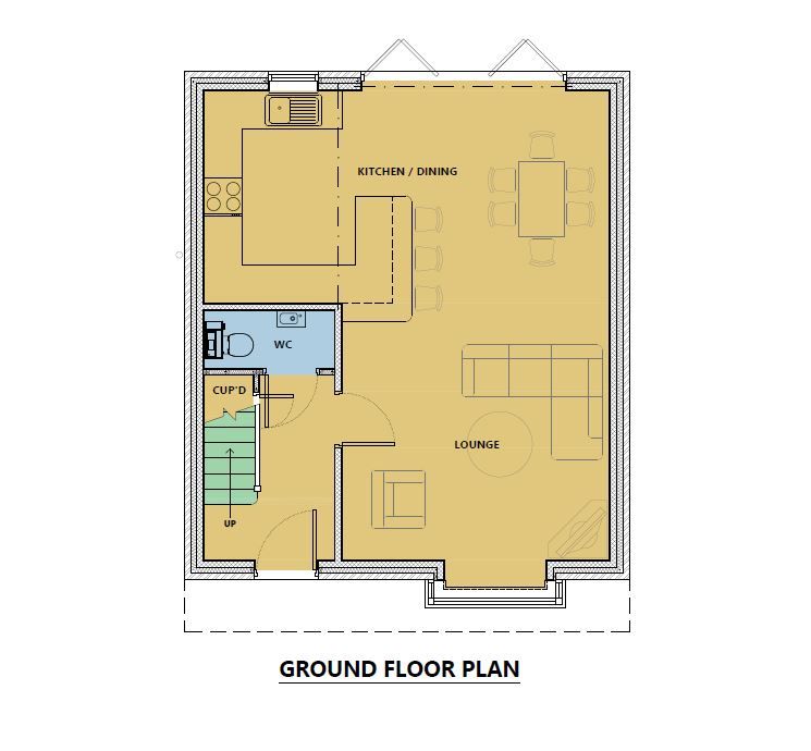 New home, 4 bed detached house for sale in Robin Hood Grove, Thorne