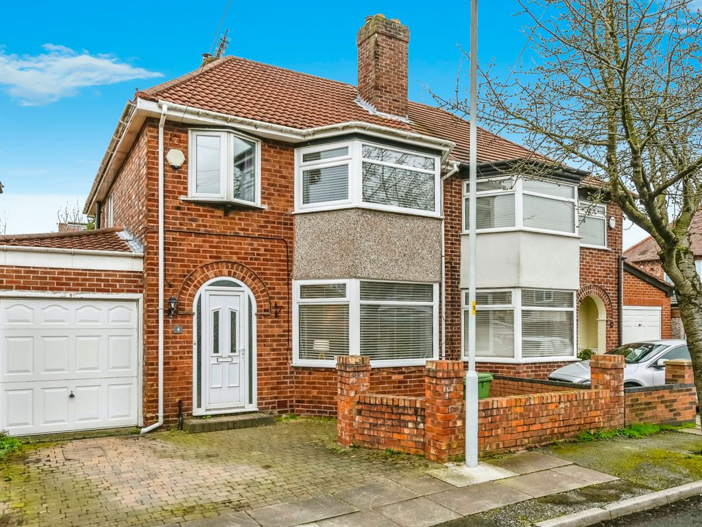 3 bed semidetached house for sale in Tudor Road, Crosby, Liverpool