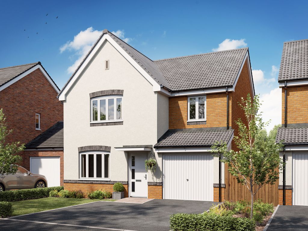 New home, 4 bed detached house for sale in "Corsair" at Liberator Lane