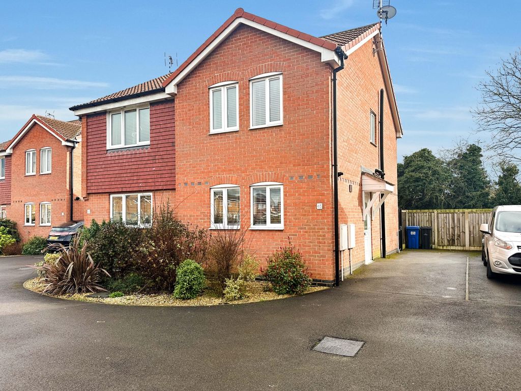 2 bed semidetached house for sale in Dunbar Close, Long Eaton, Nottingham, Nottinghamshire NG10