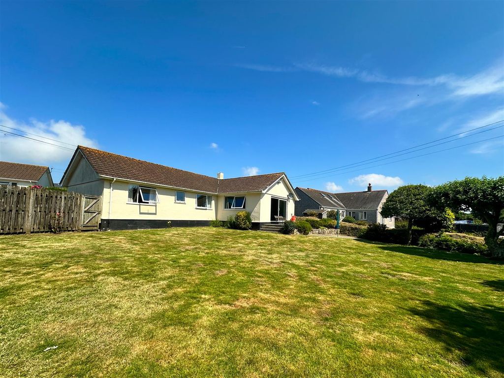 4 bed detached bungalow for sale in Carleen, Breage, Helston TR13, £