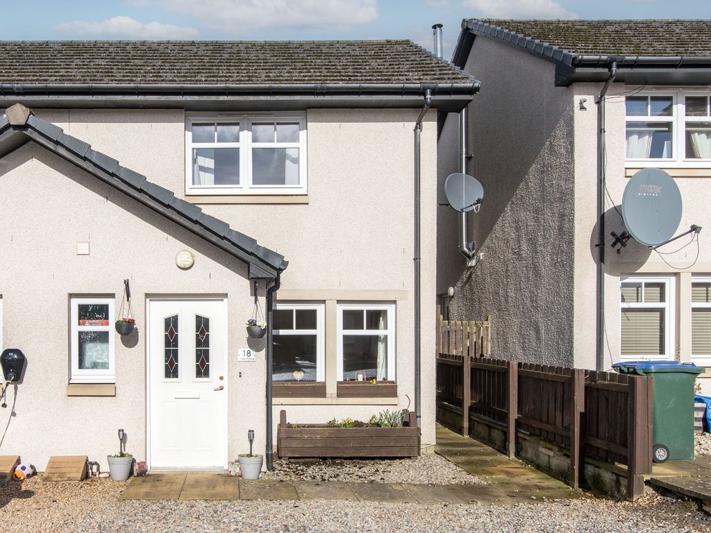 2 bed end terrace house for sale in Tiree Place, Crieff PH7, £150,000