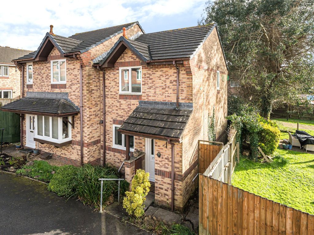 2 bed semidetached house for sale in Robins Way, Plymouth, Devon PL9