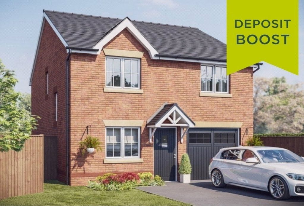 New home, 3 bed detached house for sale in Milking Lane, Lower Darwen