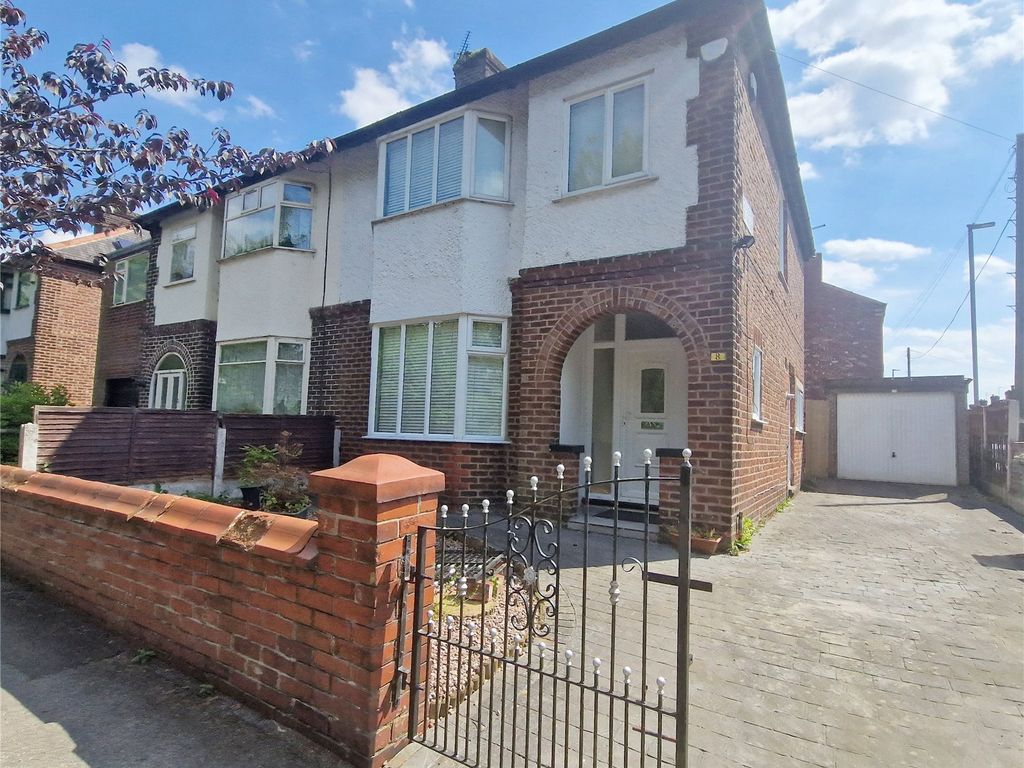 3 bed semidetached house for sale in Glen Avenue, Blackley, Manchester