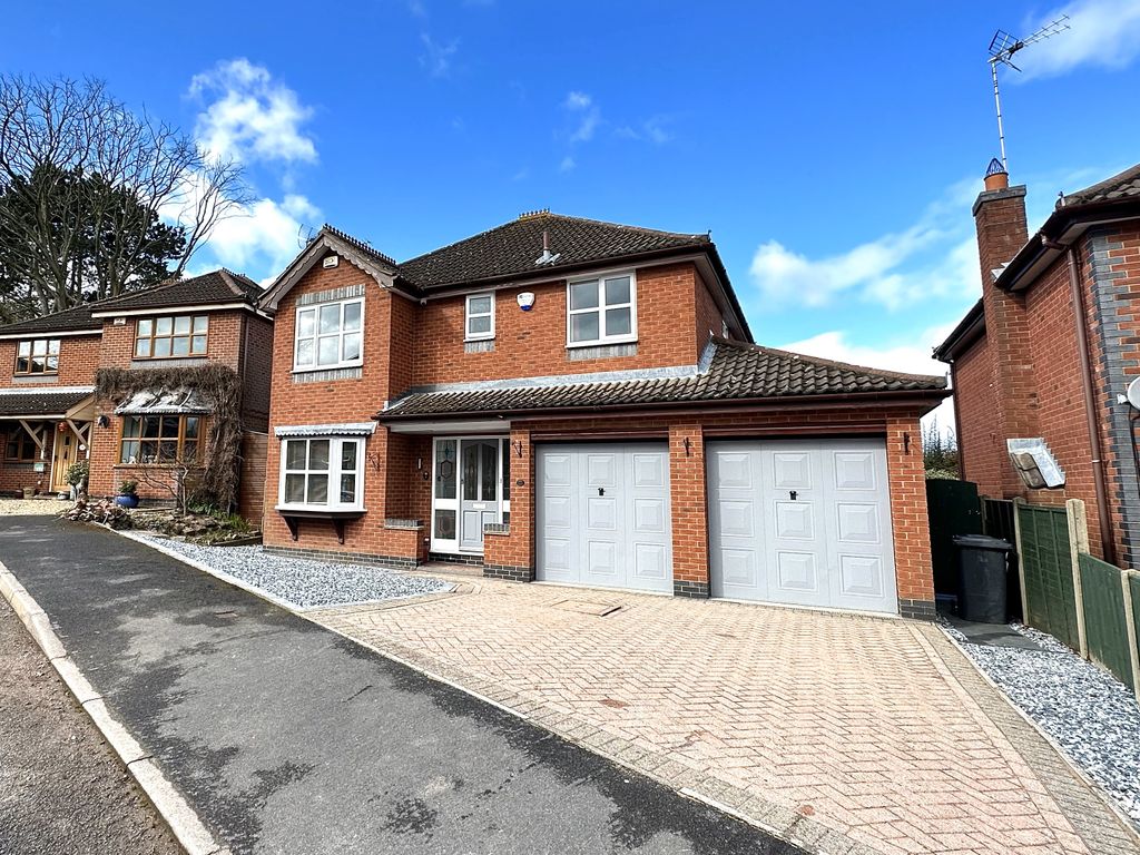 5 bed detached house for sale in Pares Close, Whitwick, Coalville LE67
