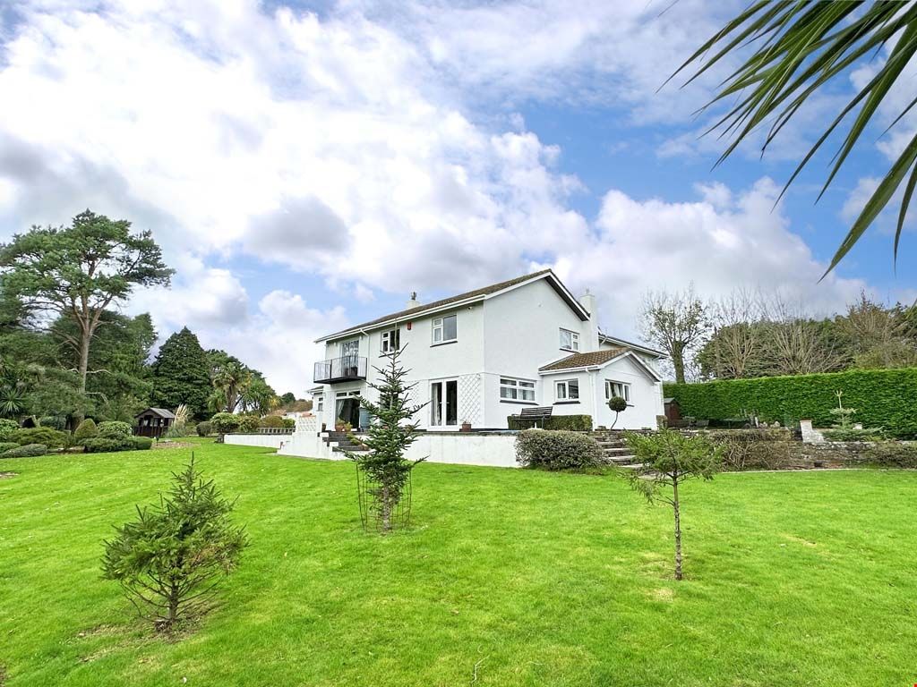 6 bed detached house for sale in Three Burrows, Nr. Truro, Cornwall TR4