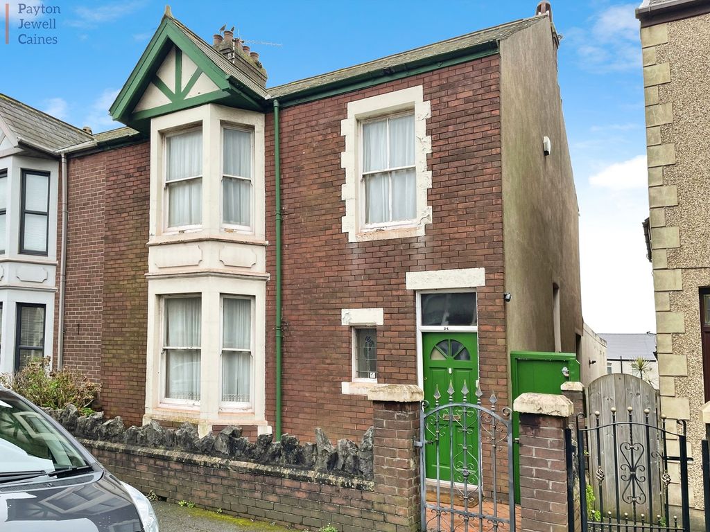 3 bed end terrace house for sale in Gower Street, Port Talbot, Neath
