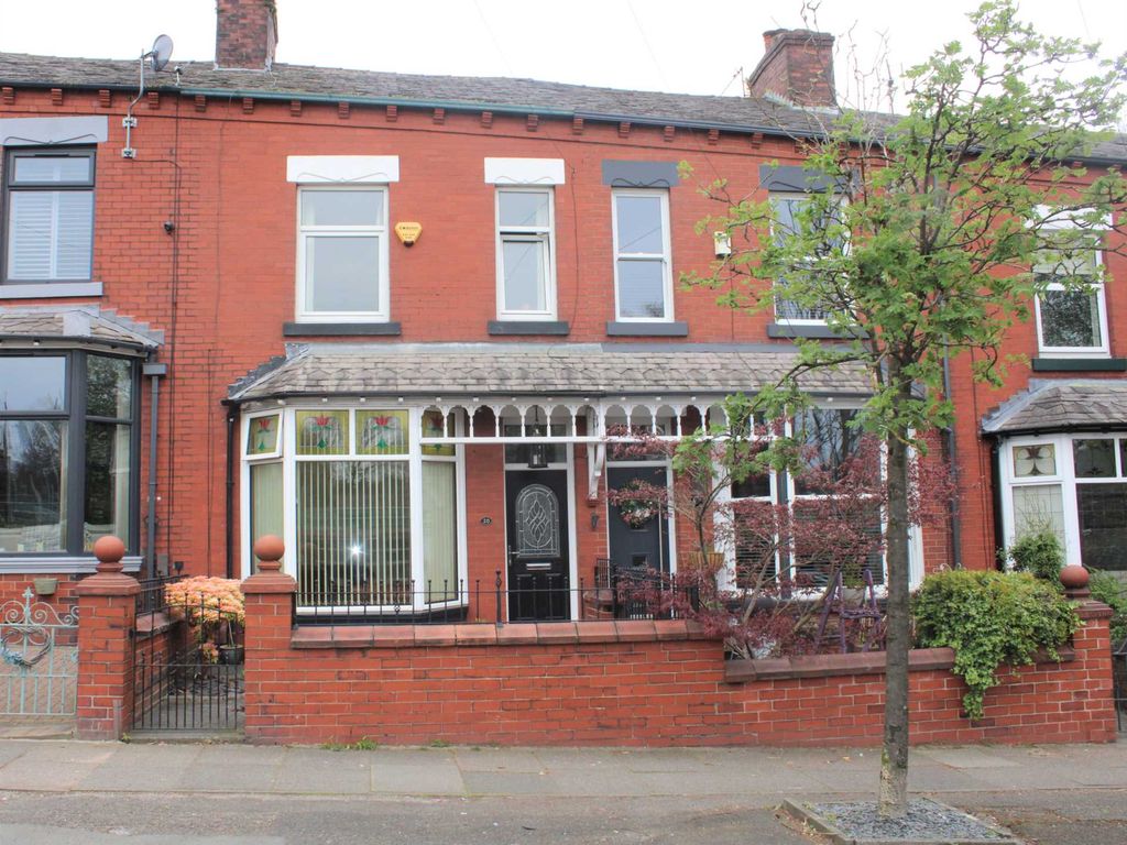 2 bed terraced house for sale in Chadderton Park Road, Oldham OL9, £