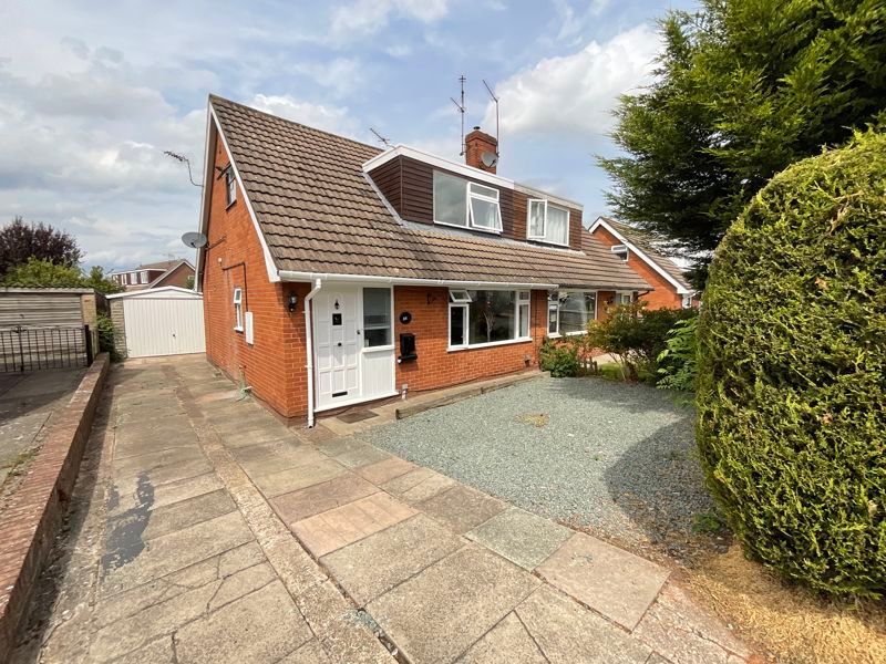 3 bed semidetached house for sale in Elm Drive, Market Drayton TF9