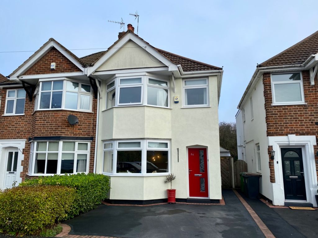 3 bed semidetached house for sale in St. Nicolas Road, Nuneaton CV11