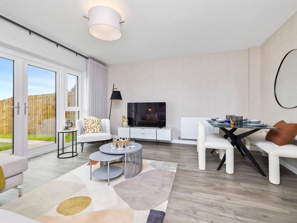 New home, 3 bed flat for sale in Canal Road, Winchburgh, Broxburn EH52