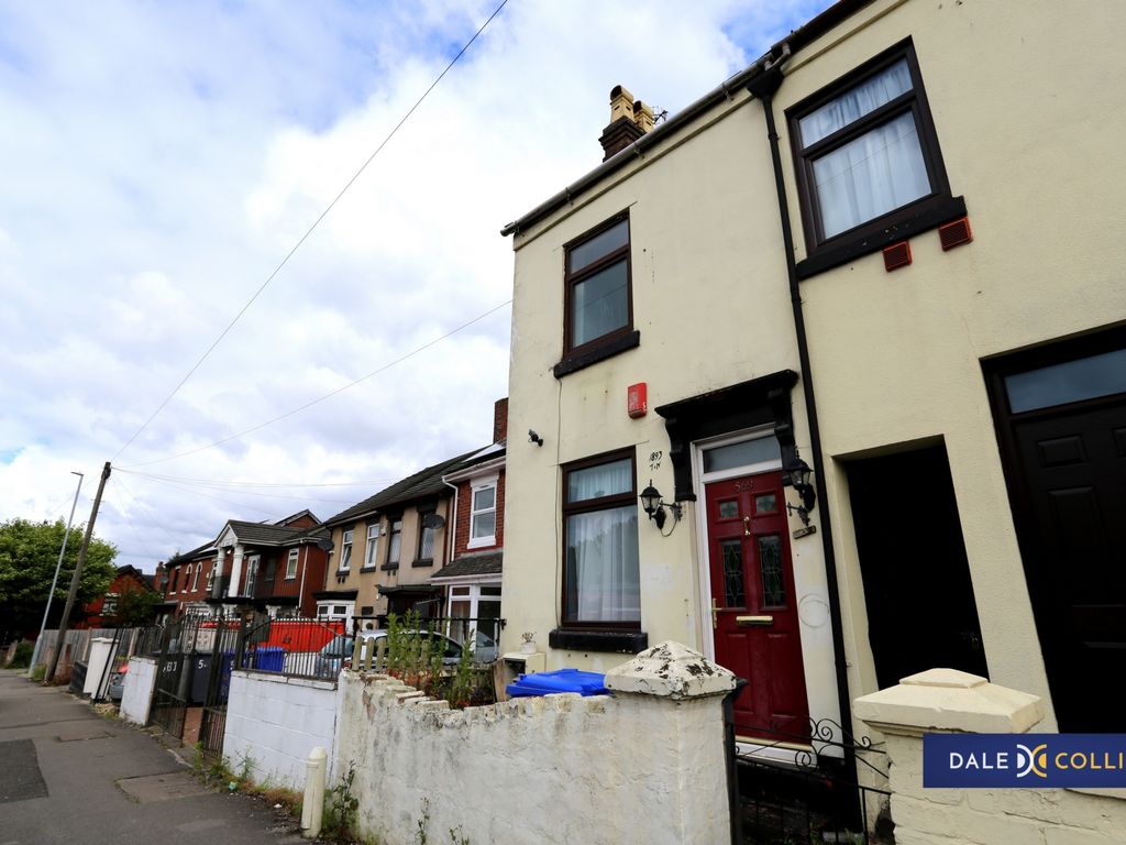 2 bed terraced house for sale in Uttoxeter Road, Normacot ST3, £110,000