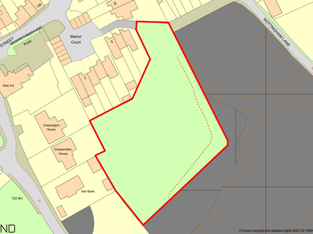 Land for sale in Land South East Of High Street, High Street, Riddings