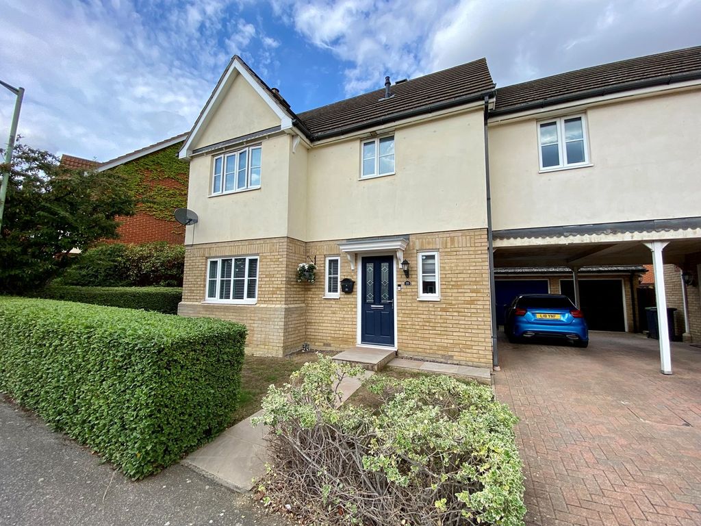 4 bed linkdetached house for sale in Drive, Stowmarket IP14