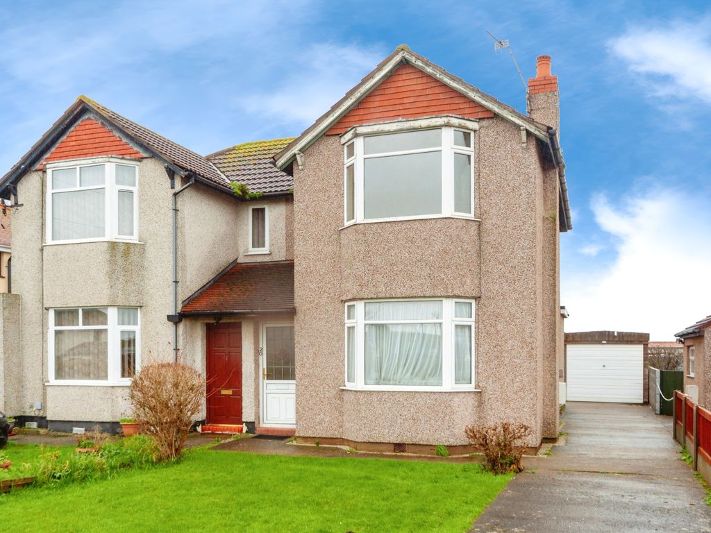 3 bed semidetached house for sale in Ffordd Penrhwylfa, Prestatyn