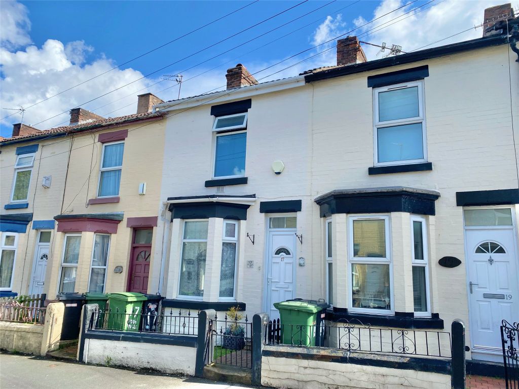 2 bed terraced house for sale in Woodville Road, Birkenhead, Merseyside
