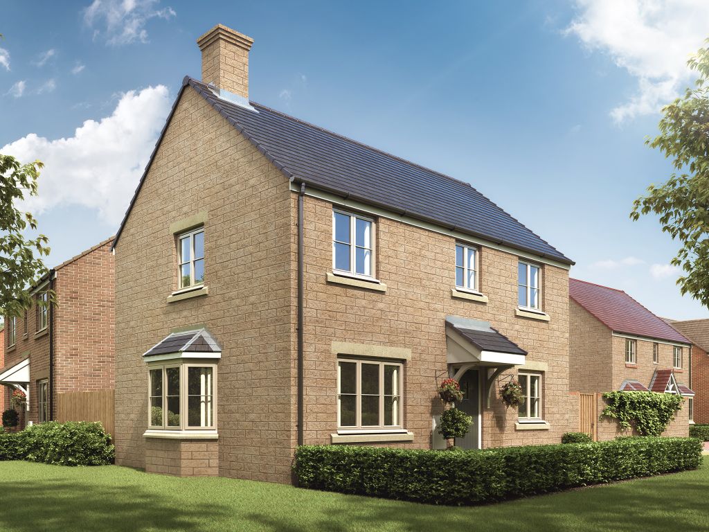 New home, 3 bed detached house for sale in "The Charnwood Corner" at