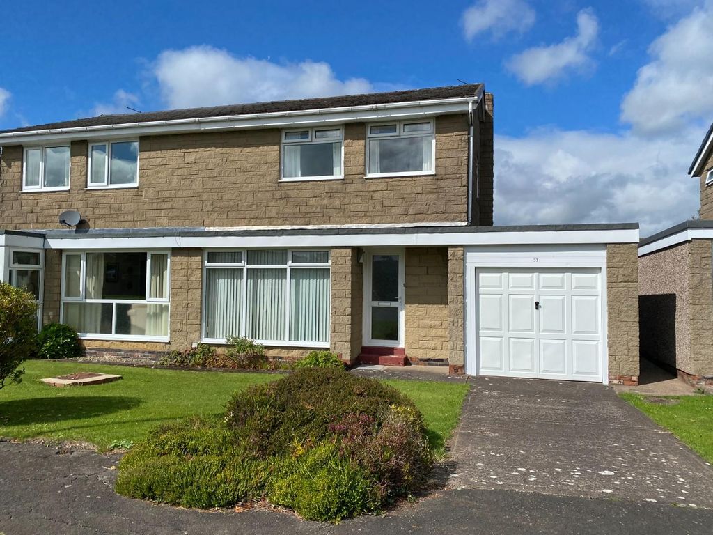 3 bed semidetached house for sale in Cheviot Lodge, Longframlington