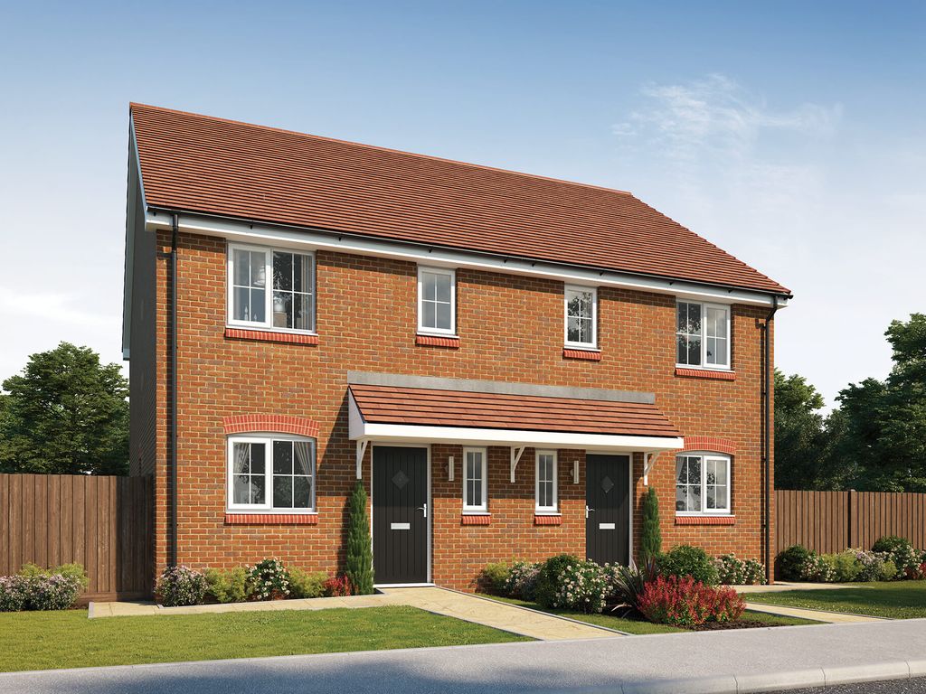 New home, 3 bed semidetached house for sale in "The Yalding" at Church