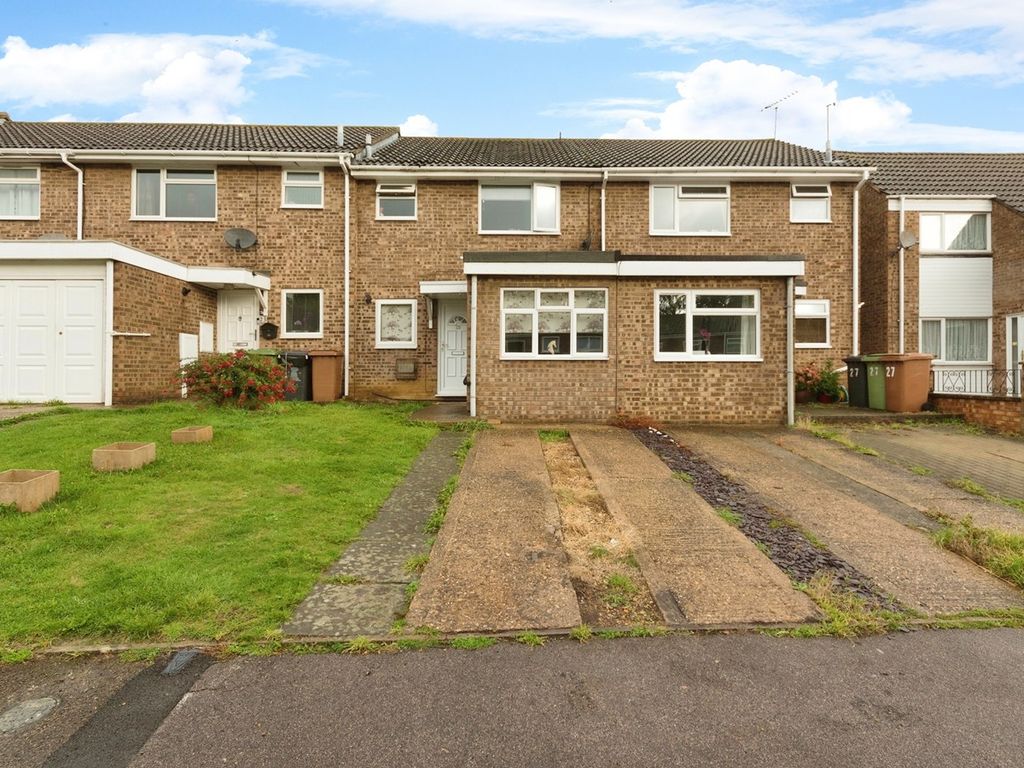 3 bed terraced house for sale in The Banks, Wellingborough NN9, £