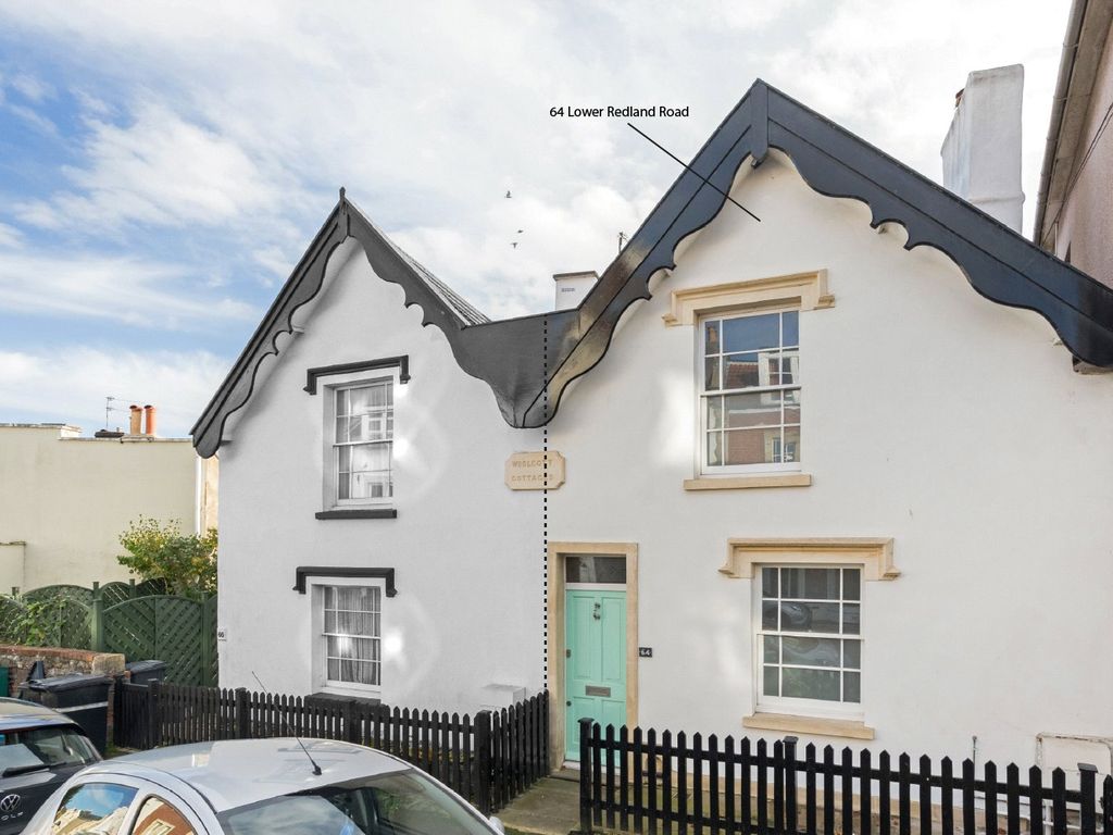 2 bed semidetached house for sale in Lower Redland Road, Redland