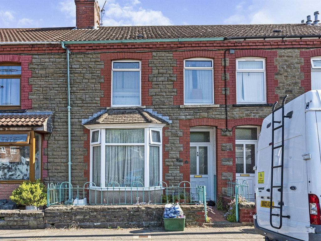 3 bed terraced house for sale in King Street, Abertridwr, Caerphilly