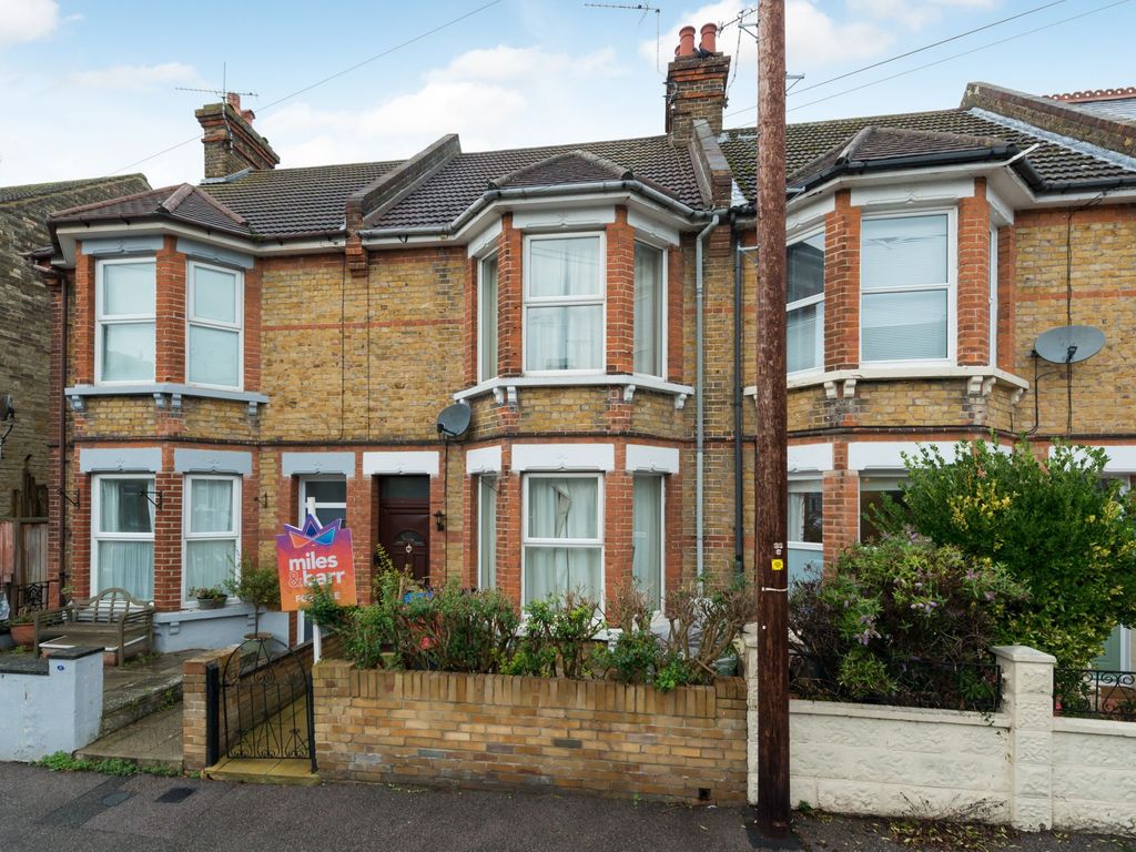 3 bed terraced house for sale in Picton Road, Ramsgate CT11, £290,000