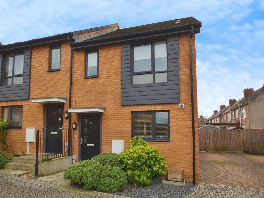 2 bed semidetached house for sale in Branksome Avenue, Northampton NN2