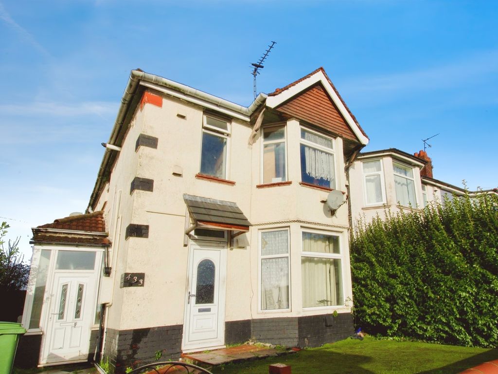 3 bed semidetached house for sale in Newport Road, Roath, Cardiff CF24