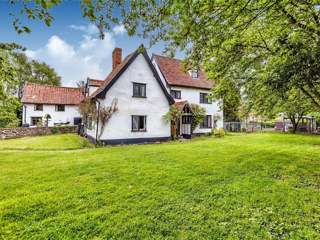 5 bed detached house for sale in Grove Road, Knodishall, Saxmundham