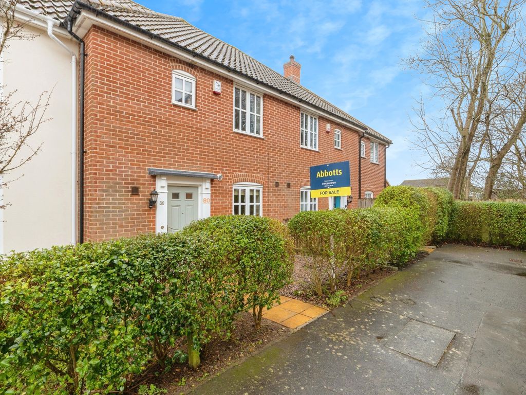 3 bed semidetached house for sale in Ryefield Road, Mulbarton, Norwich