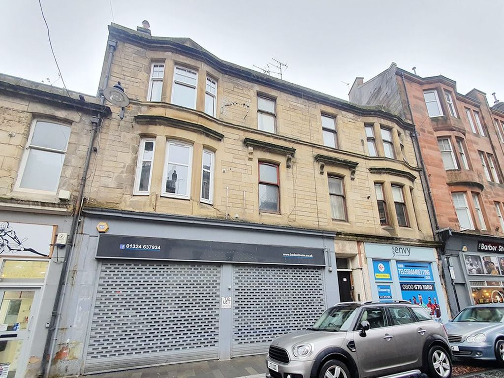 1 bed flat for sale in 35, Manor Street, Falkirk FK11Nh FK1, £36,000