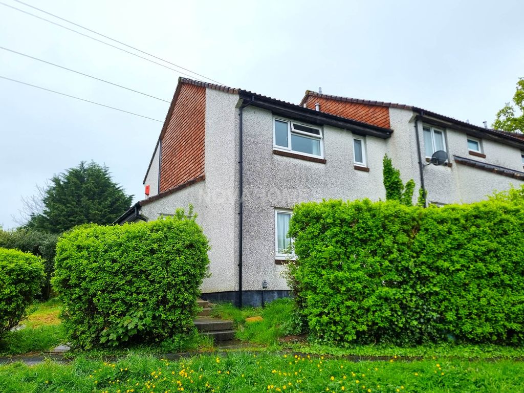 1 bed end terrace house for sale in Truro Drive, Badgers Wood PL5, £