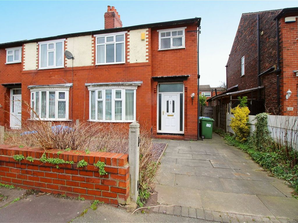 3 bed semidetached house for sale in Milton Road, Stretford