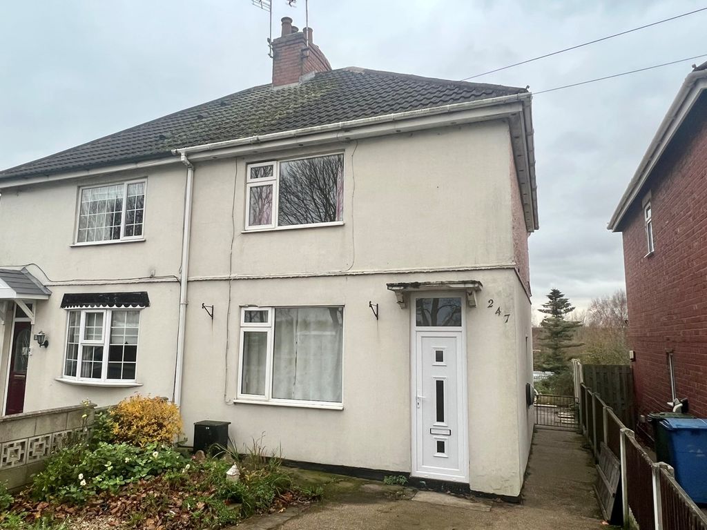 2 bed semidetached house for sale in Sandy Lane, Worksop S80, £95,000